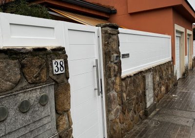 Trabajos conjuntos de aluminio soldado Aluminios Martín