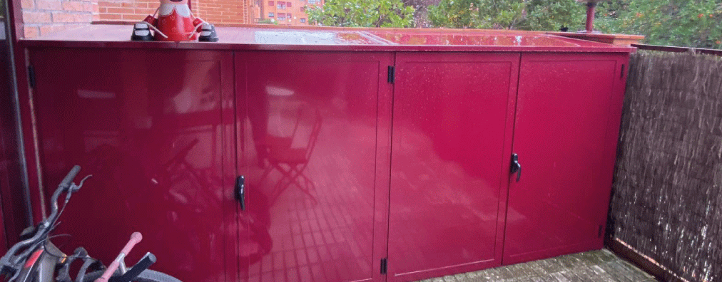 Armarios de aluminio exterior: orden, resistencia y cero mantenimiento